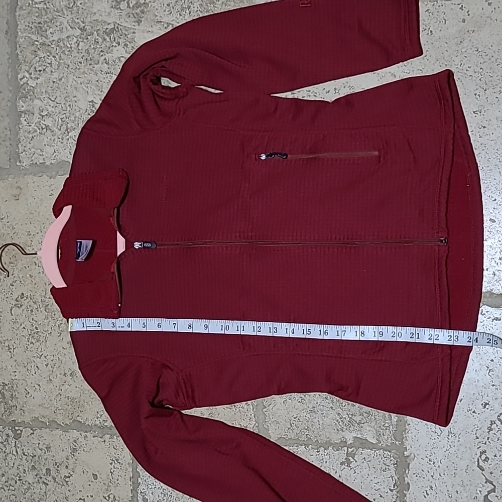 Patagonia Vintage R1 Textured Fleece Polartec Full Zip Jacket Size M Women's - Picture 3 of 14